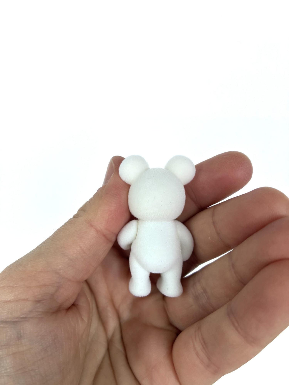 Calico Critters Sylvanian Families white mouse baby back view