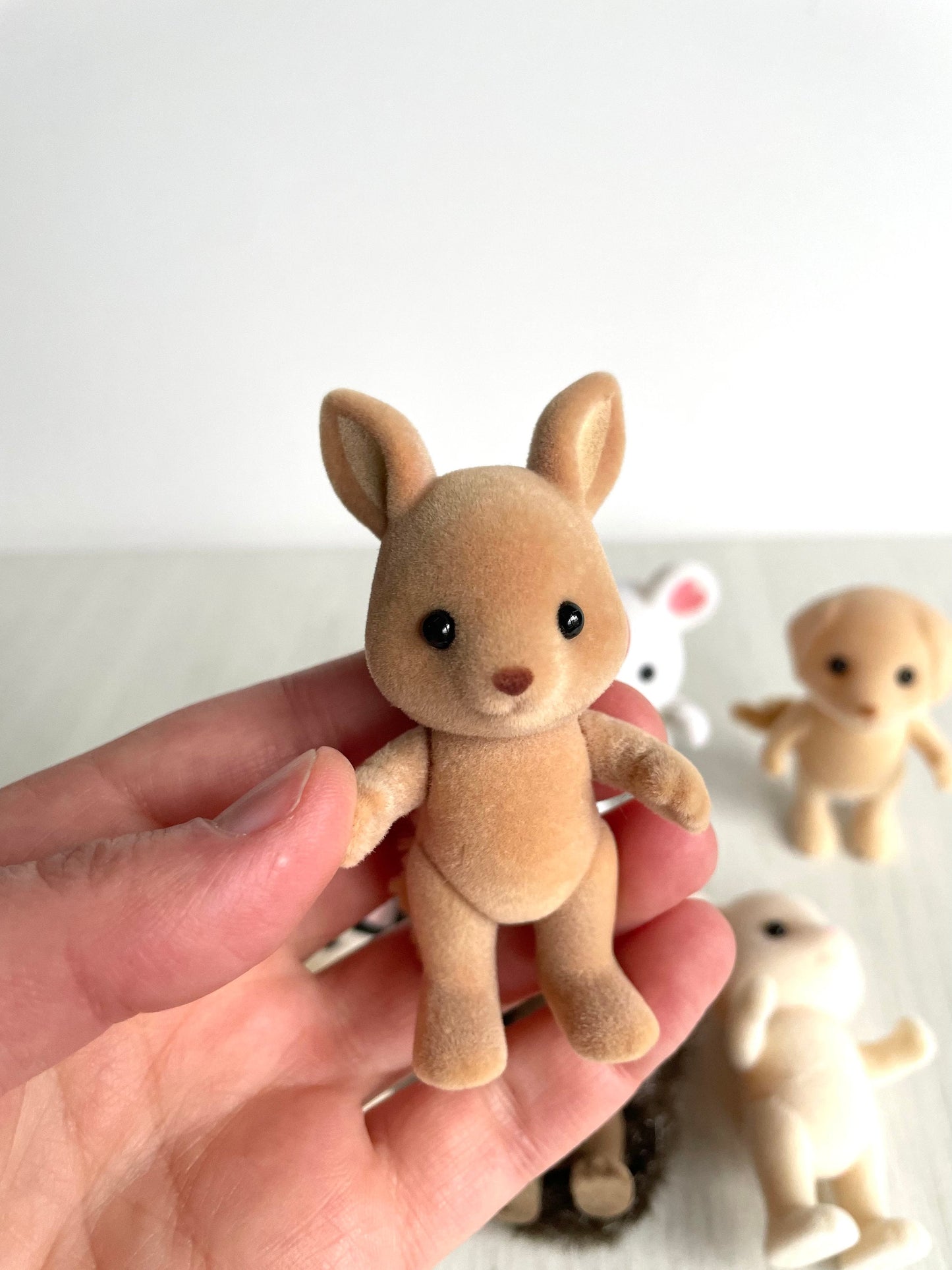 Child kangaroo spare critter — brand new Calico Critters / Sylvanian Families figure, naked for customizing or replacement