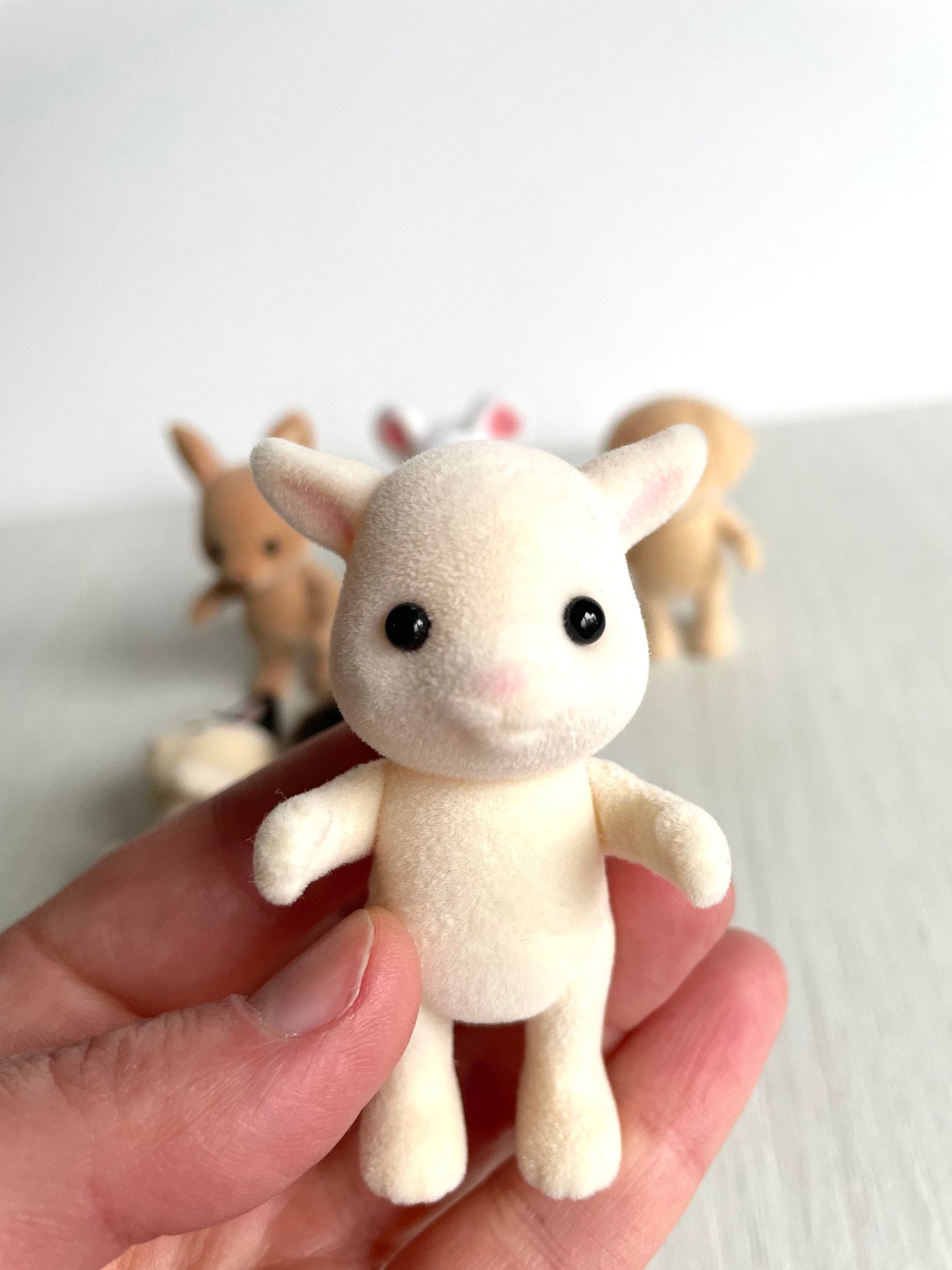 Child goat spare critter — brand new Calico Critters / Sylvanian Families figure, naked for customizing or replacement