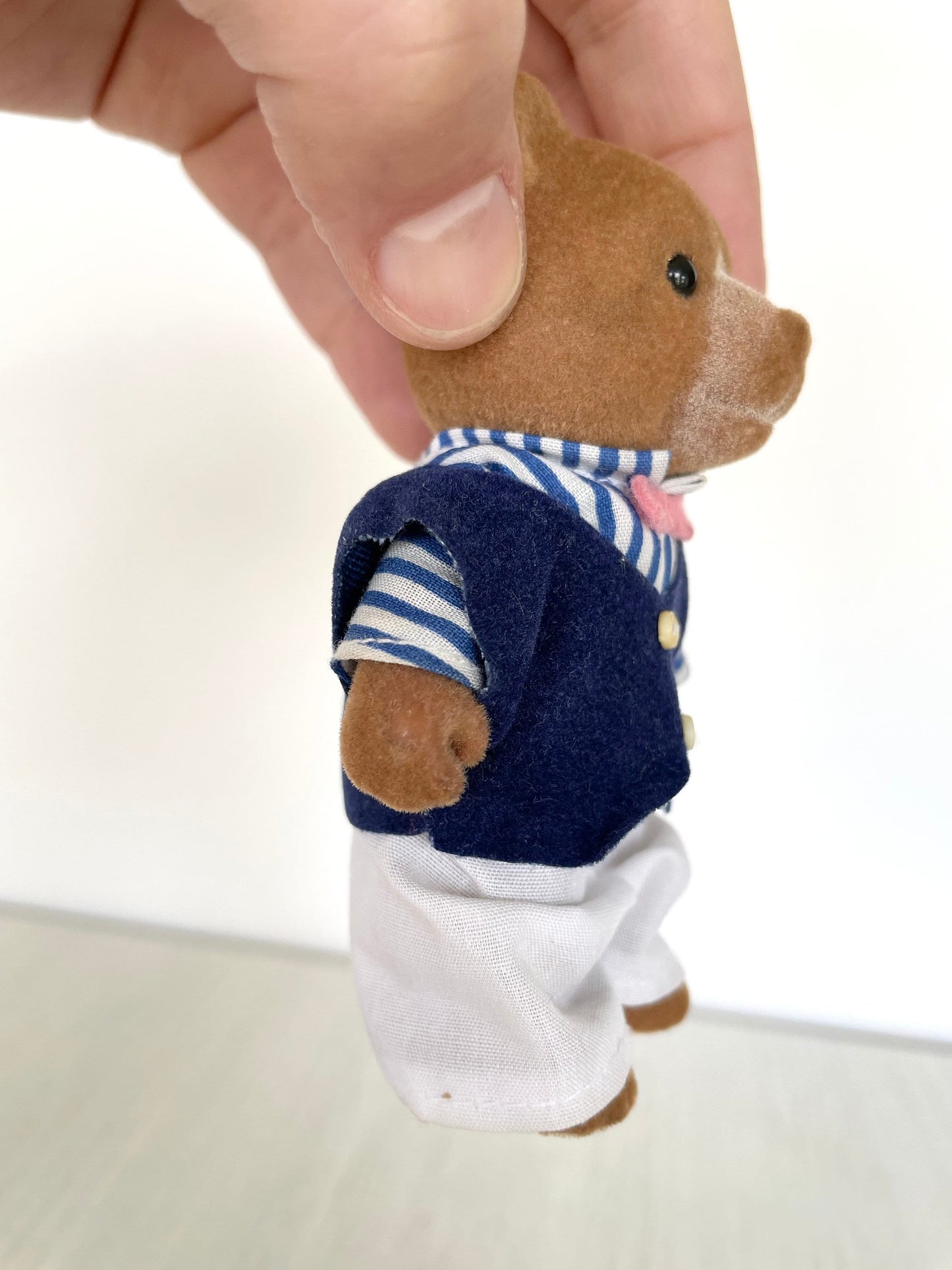 Collectible vintage Marmalade Bear family — Sylvanian Families / Calico Critters