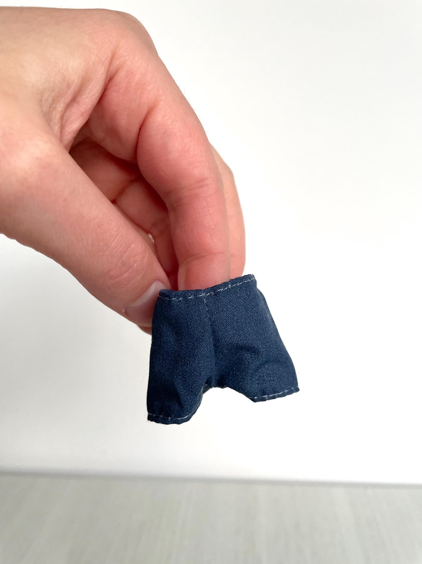 Calico Critters spare adult dad clothing items, Sylvanian Families collared shirt, vest, pants accessories