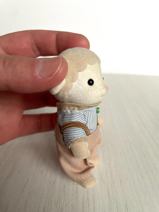 Calico Critters Vintage Dale Sheep dad with gripping hands — Sylvanian Families