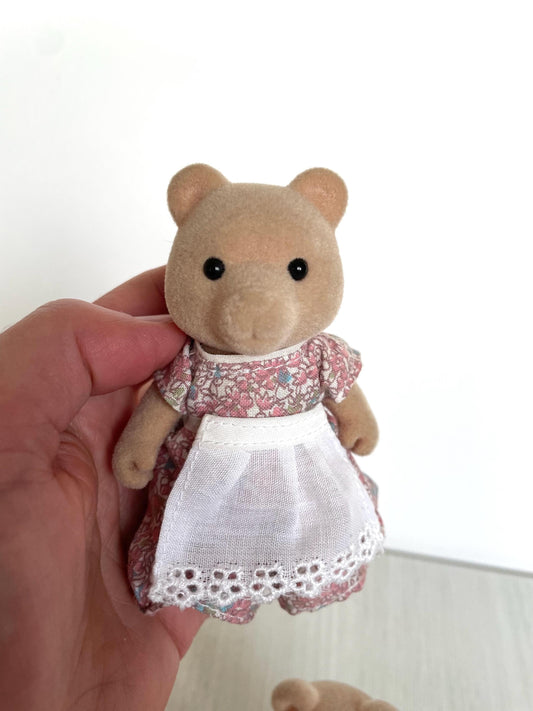 Calico Critters Huntington Bear Family Vintage Sylvanian Family