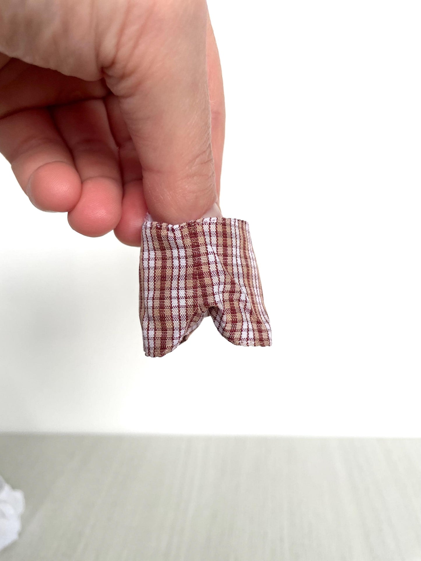 Spare clothes for Calico Critters dads, assorted styled clothes for Calico Critters, adult dad outfits, Sylvanian Families shirts and pants