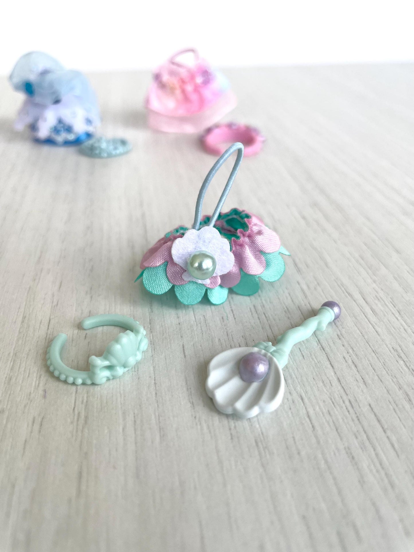 Calico Critters fancy baby outfits, royal princess fairy clothing replacements for Sylvanian jointed babies, mermaid and witch clothes