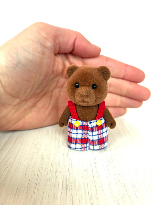 Vintage Sylvanian Timbertop bear brother — Calico Critters