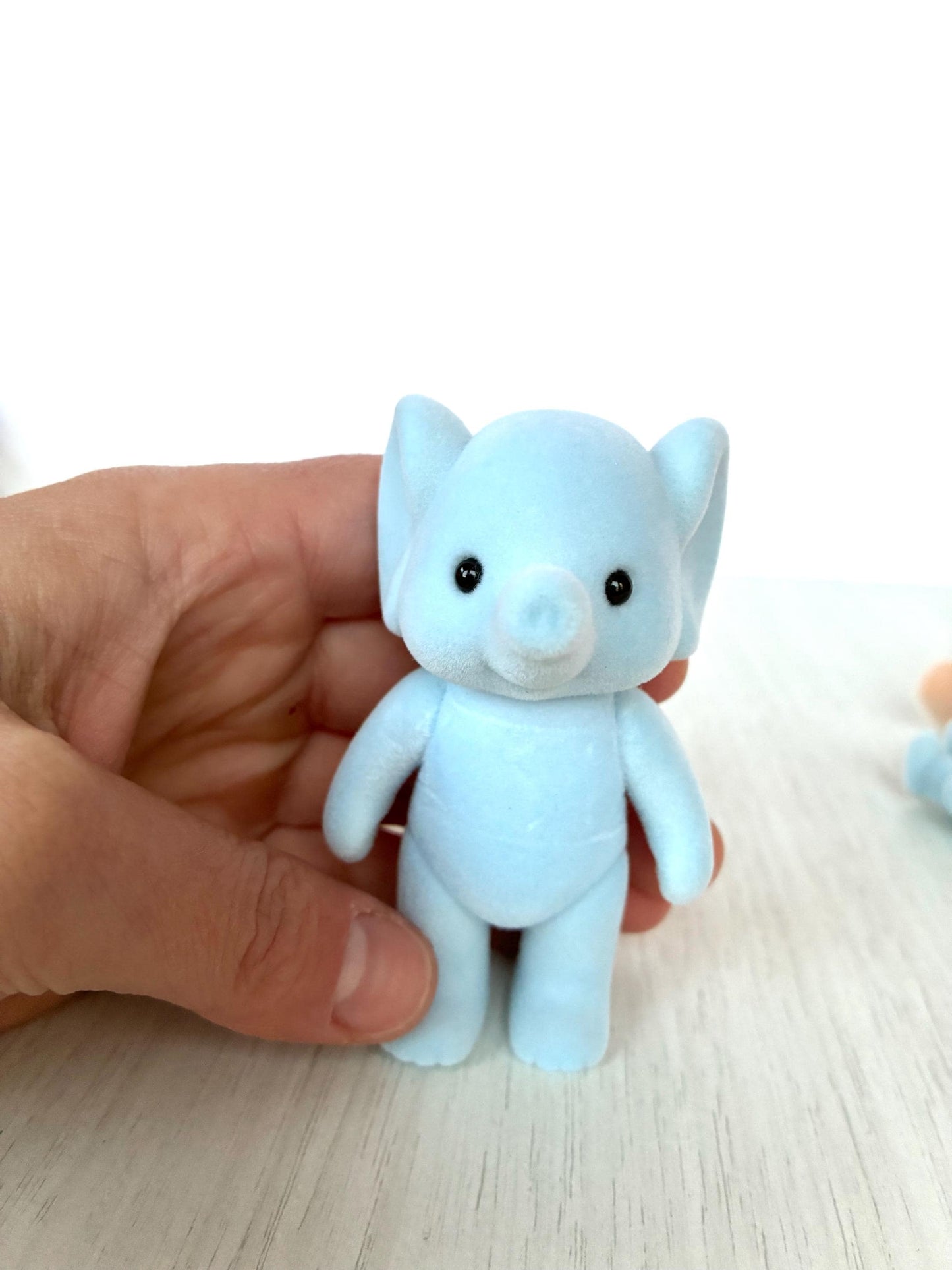 Adult Elephant spare critter — brand new Calico Critters / Sylvanian Families figure, naked for customizing or replacement