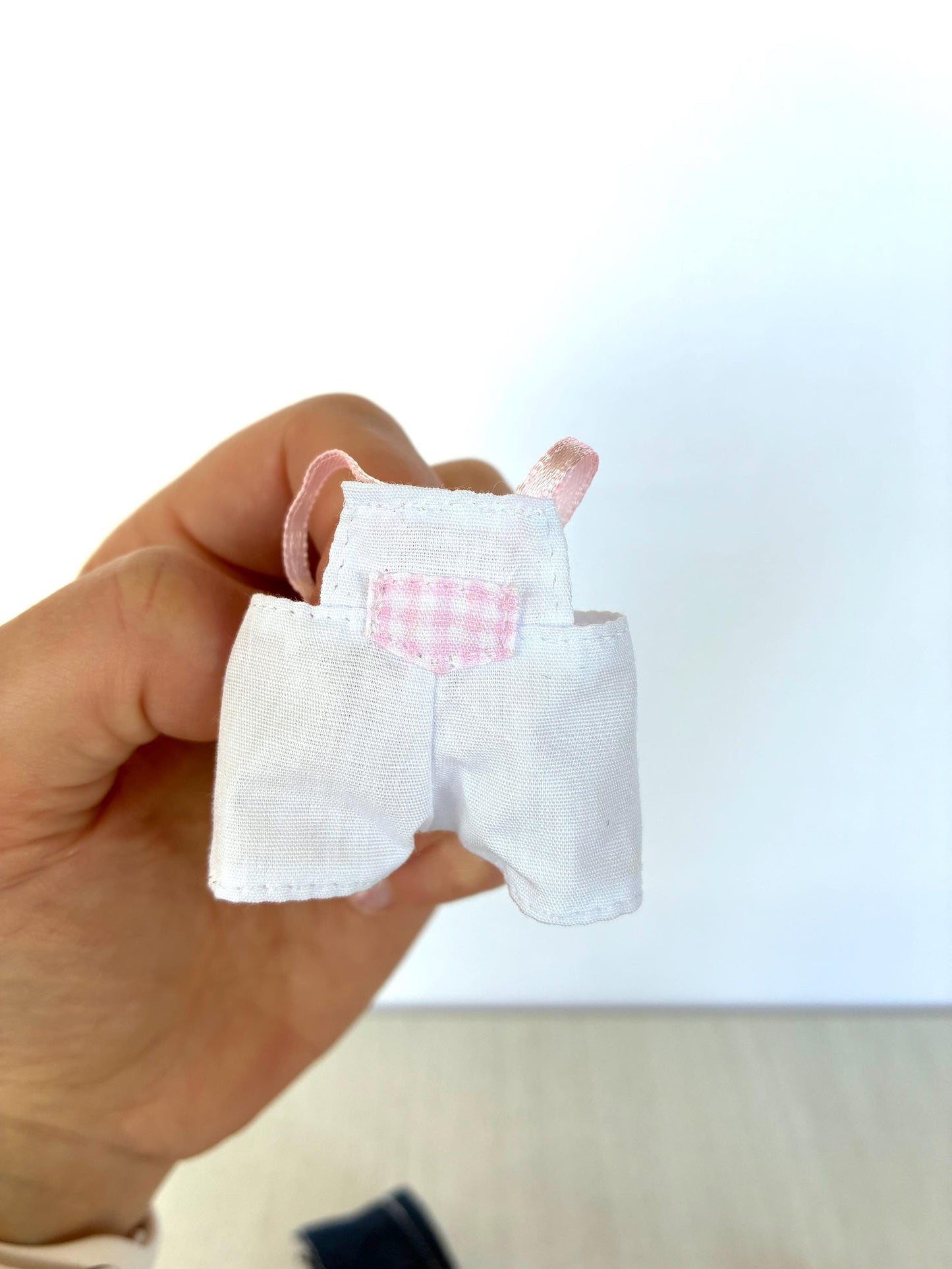 Calico Critters spare adult dad clothing items, Sylvanian Families collared shirts, overalls and pants