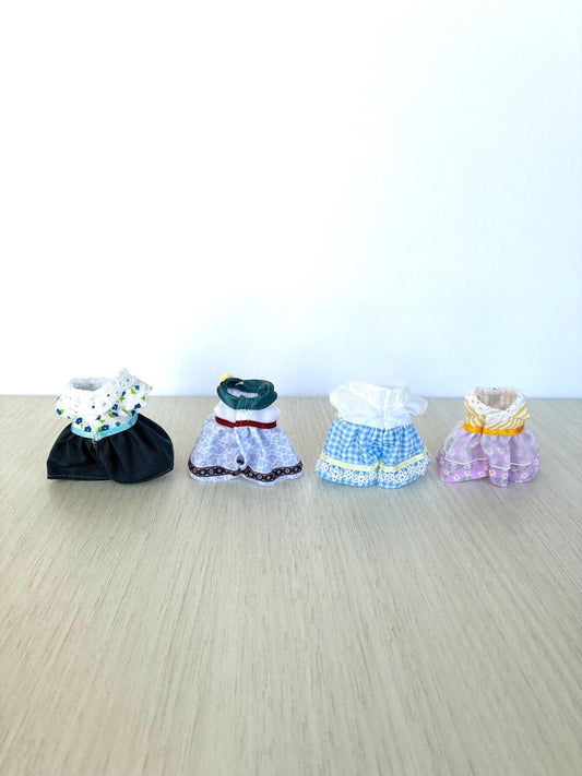 Calico Critters Adult Dresses, Sylvanian Families Outfits, Mom Clothing