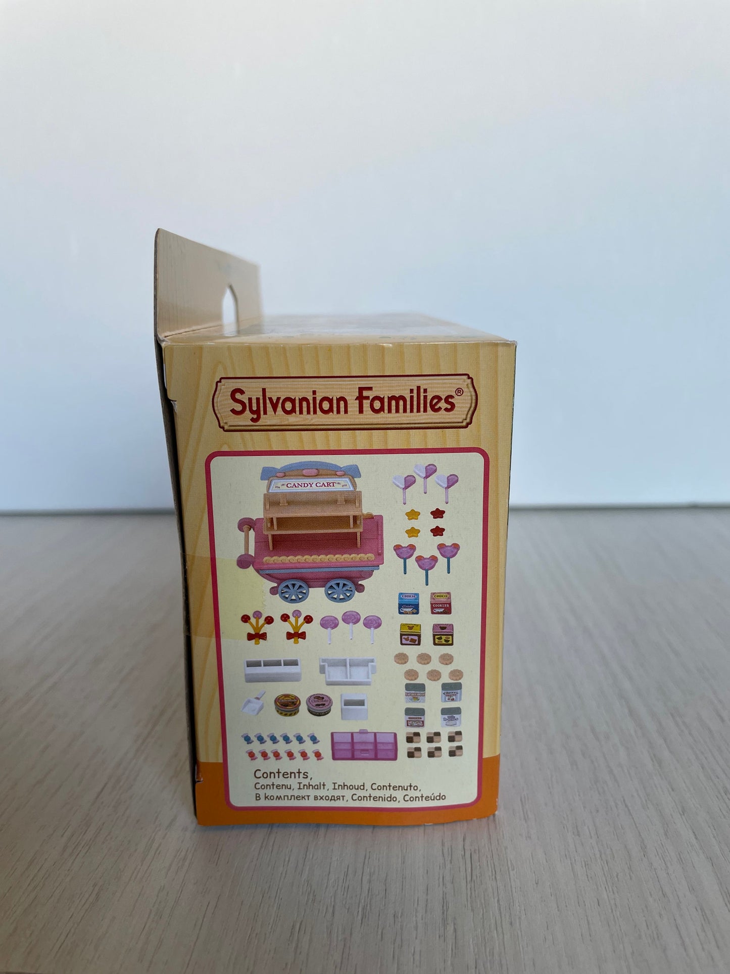 Sylvanian Families Candy Cart accessories — lollipops, cookies and sweets, Calico Critters