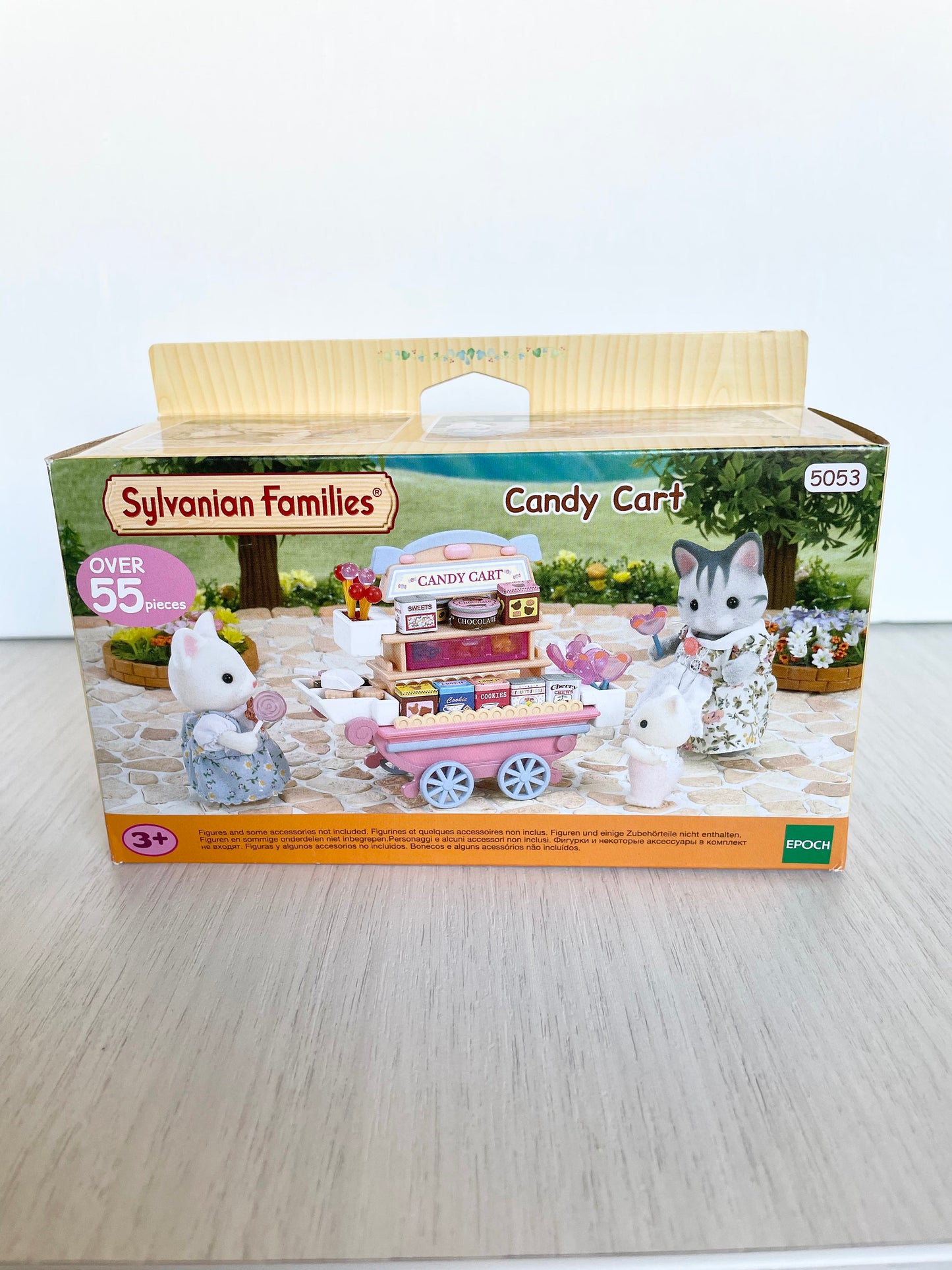 Vintage Sylvanian Families Candy Cart new in box with sweets — Calico Critters discontinued set