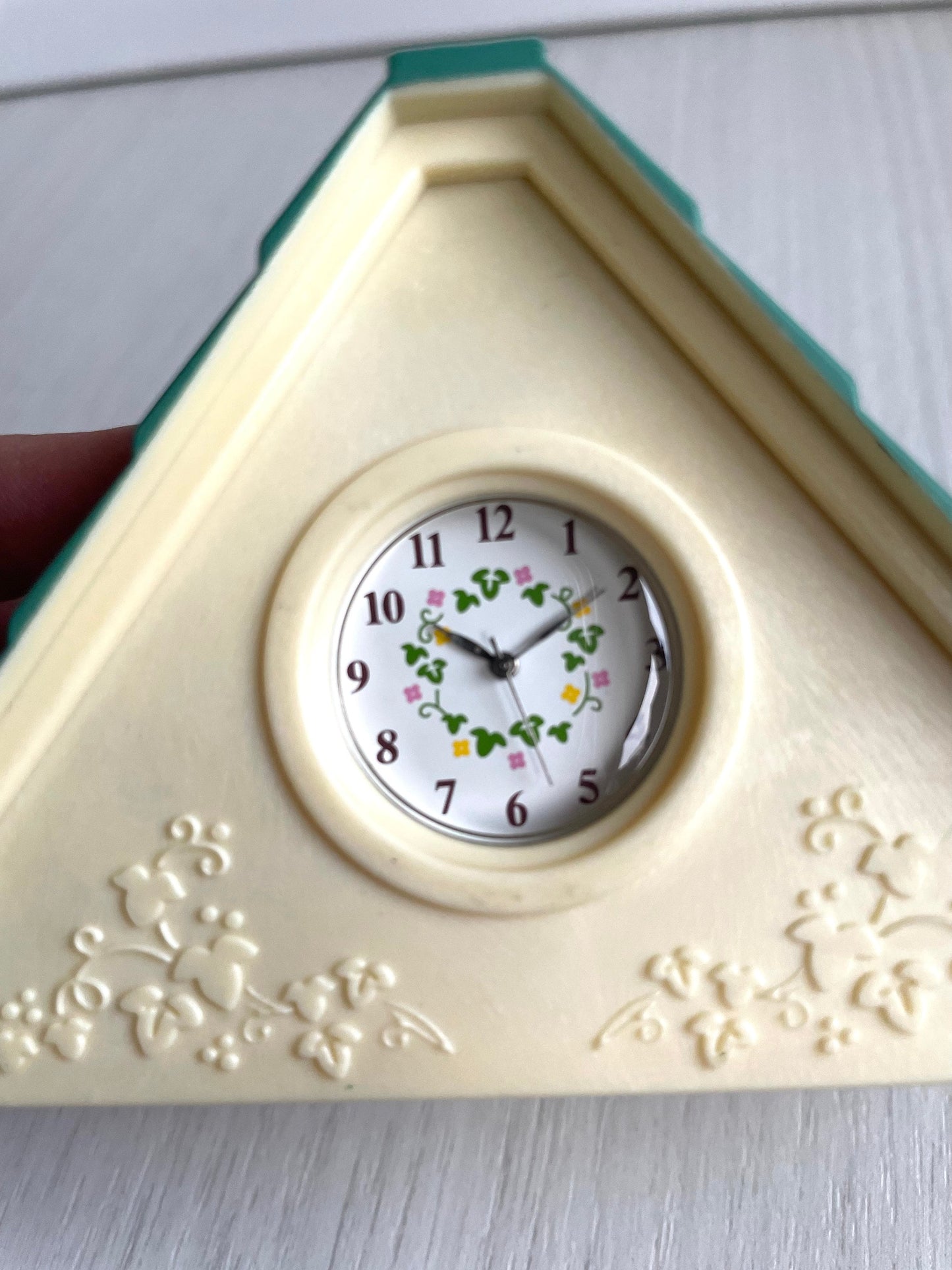 Calico Critters Berry Grove School working clock, Sylvanian families school clock