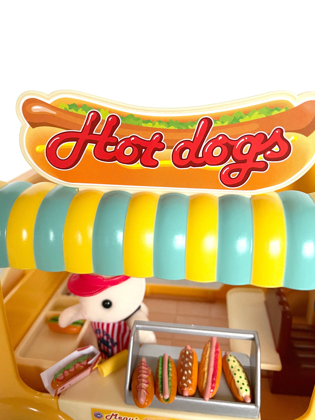 Calico Critters Hot Dog Van New in Sealed Box, Sylvanian Families Food Truck with Over 30 Pieces, Discontinued, photo 6