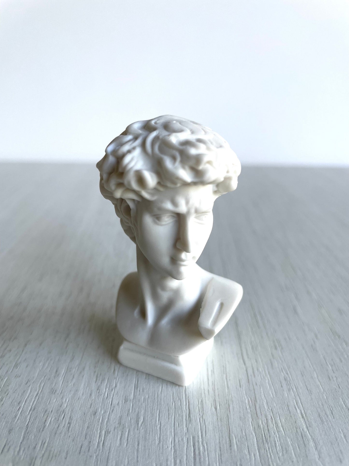 Mini Head Sculpture, Halloween Museum Decor