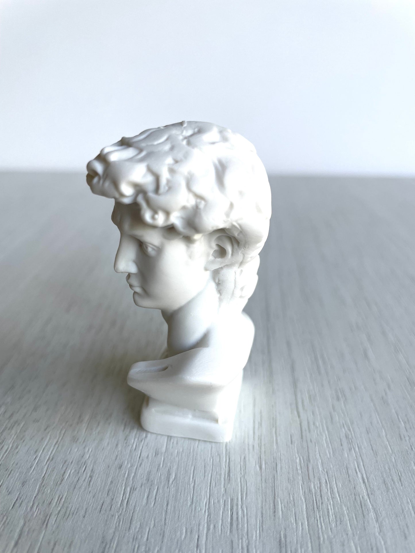 Mini Head Sculpture, Halloween Museum Decor