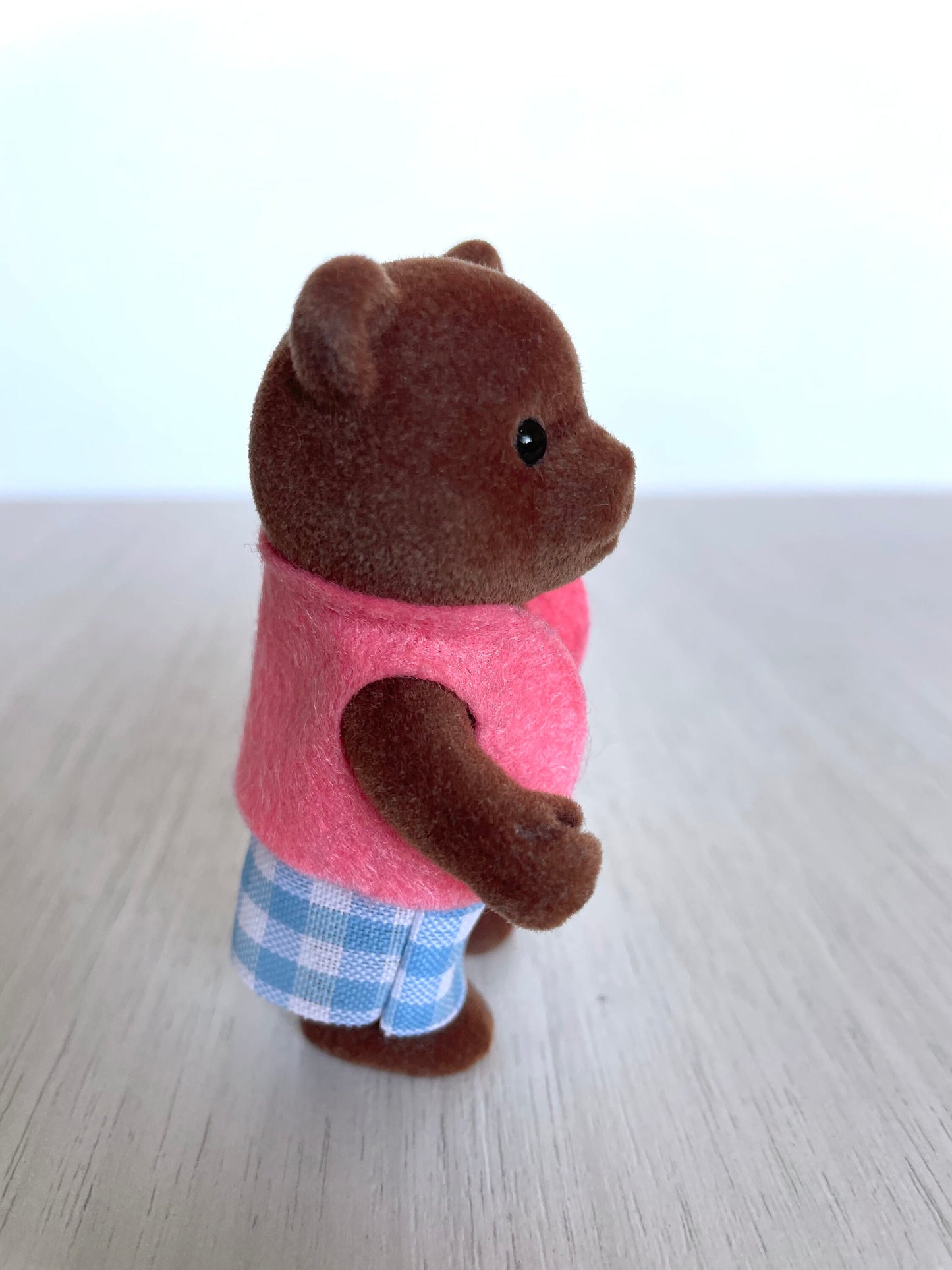 Collectible Birch Timbertop bear — Sylvanian Families / Calico Critters