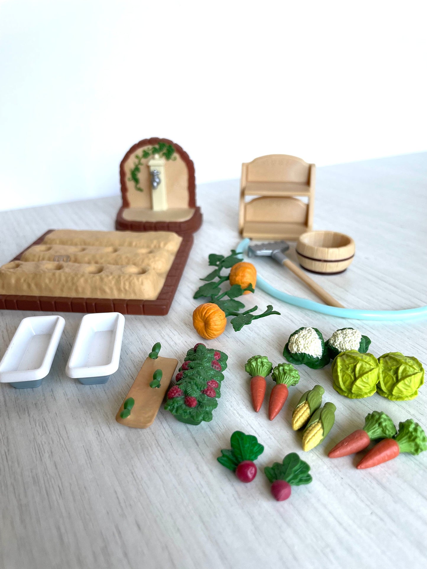 Vintage Sylvanian Families Vegetable Garden Set, Complete — Calico Critters