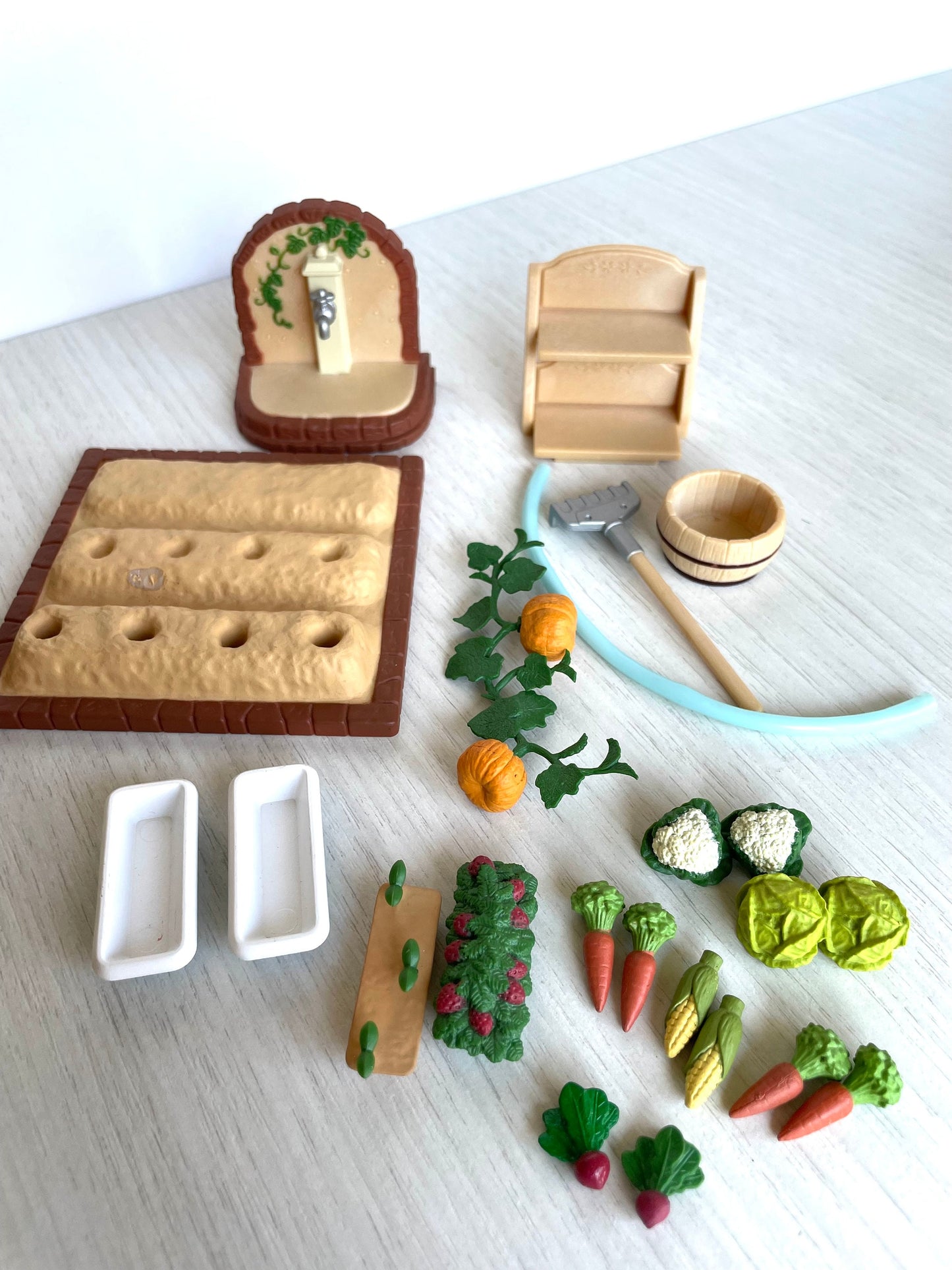 Vintage Sylvanian Families Vegetable Garden Set, Complete — Calico Critters