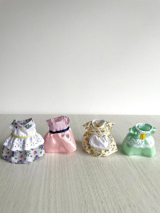 Calico Critters spare clothes dresses, Sylvanian Families outift, you choose! Adult critter dresses brand new out of box, never played with