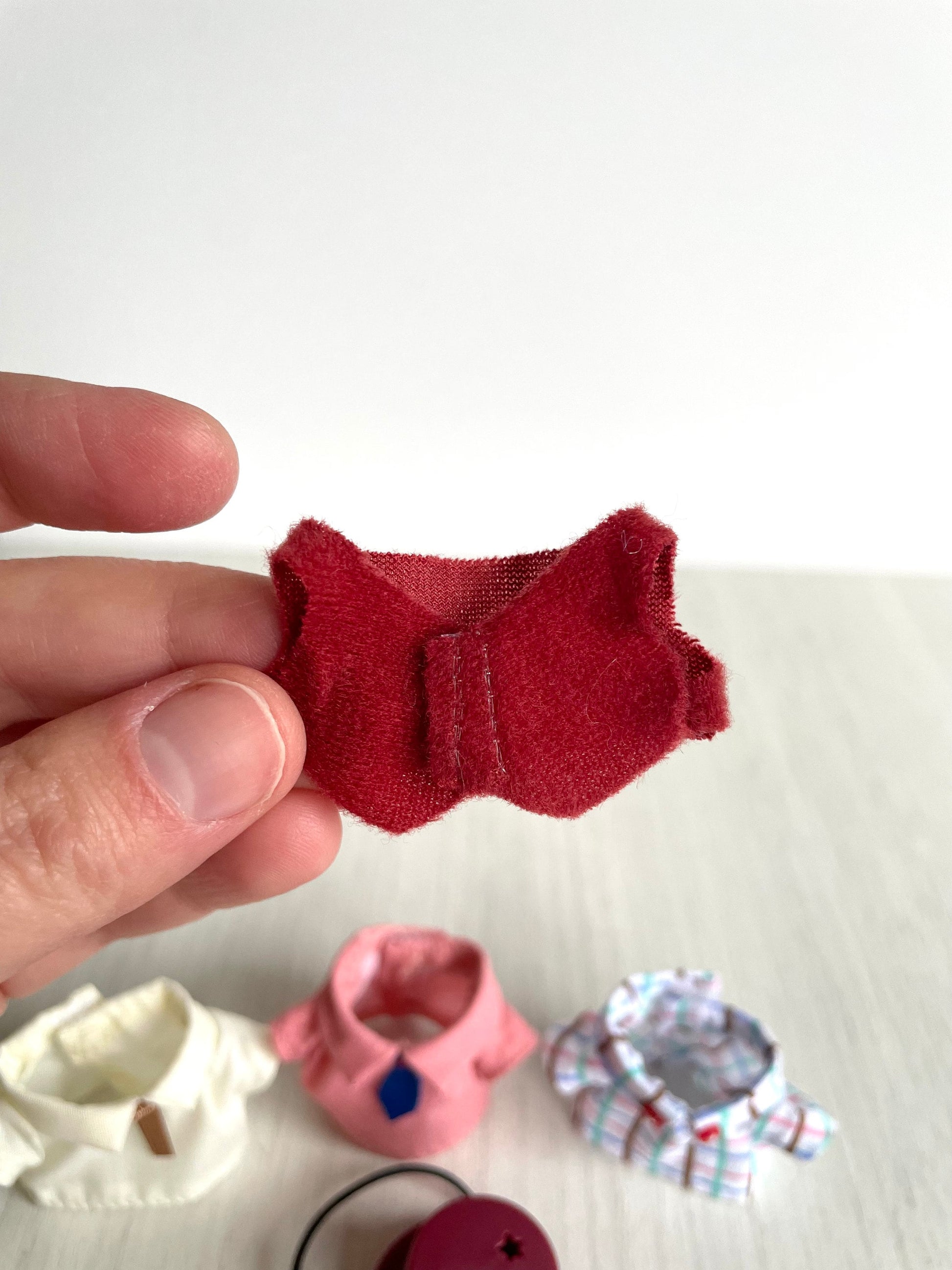 Calico Critters Sylvanian Families red vest for adult dad figure