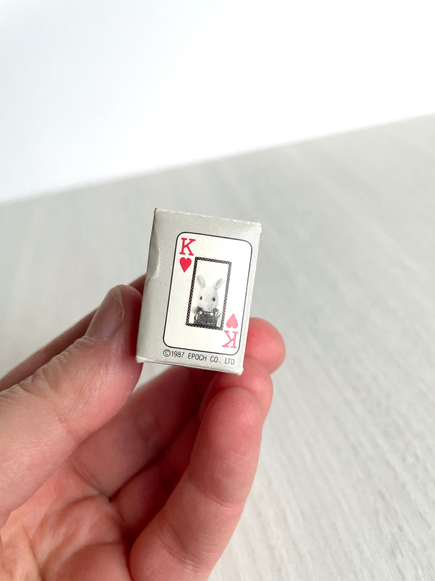 Vintage Sylvanian Families playing deck of cards set — Calico Critters