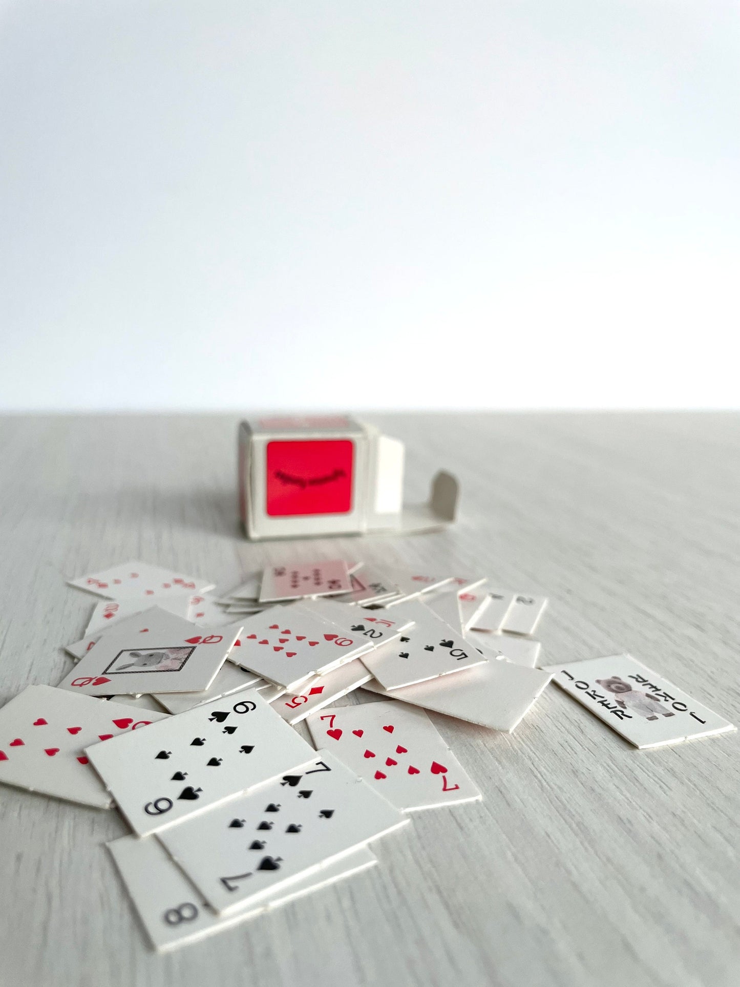 Vintage Sylvanian Families playing deck of cards set — Calico Critters