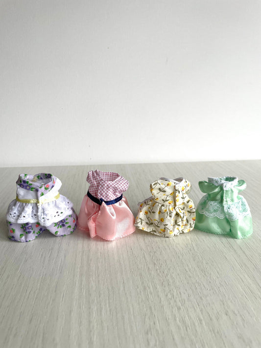 Calico Critters spare clothes dresses, Sylvanian Families outift