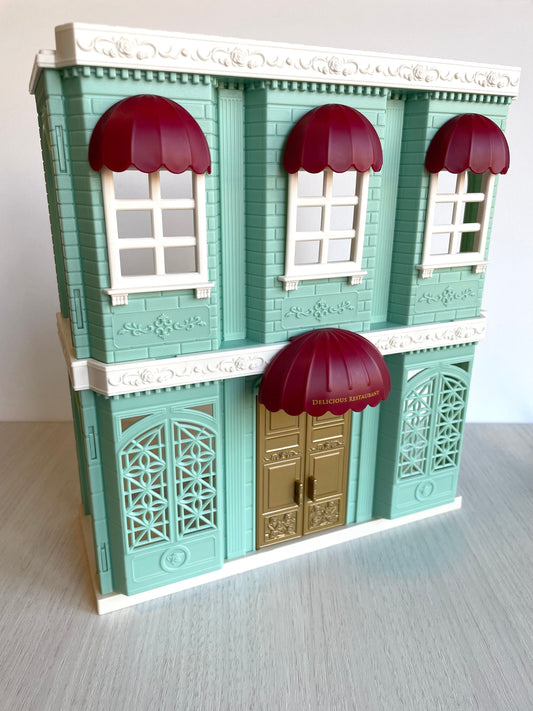 Calico Critters building with Gold door — Sylvanian Families