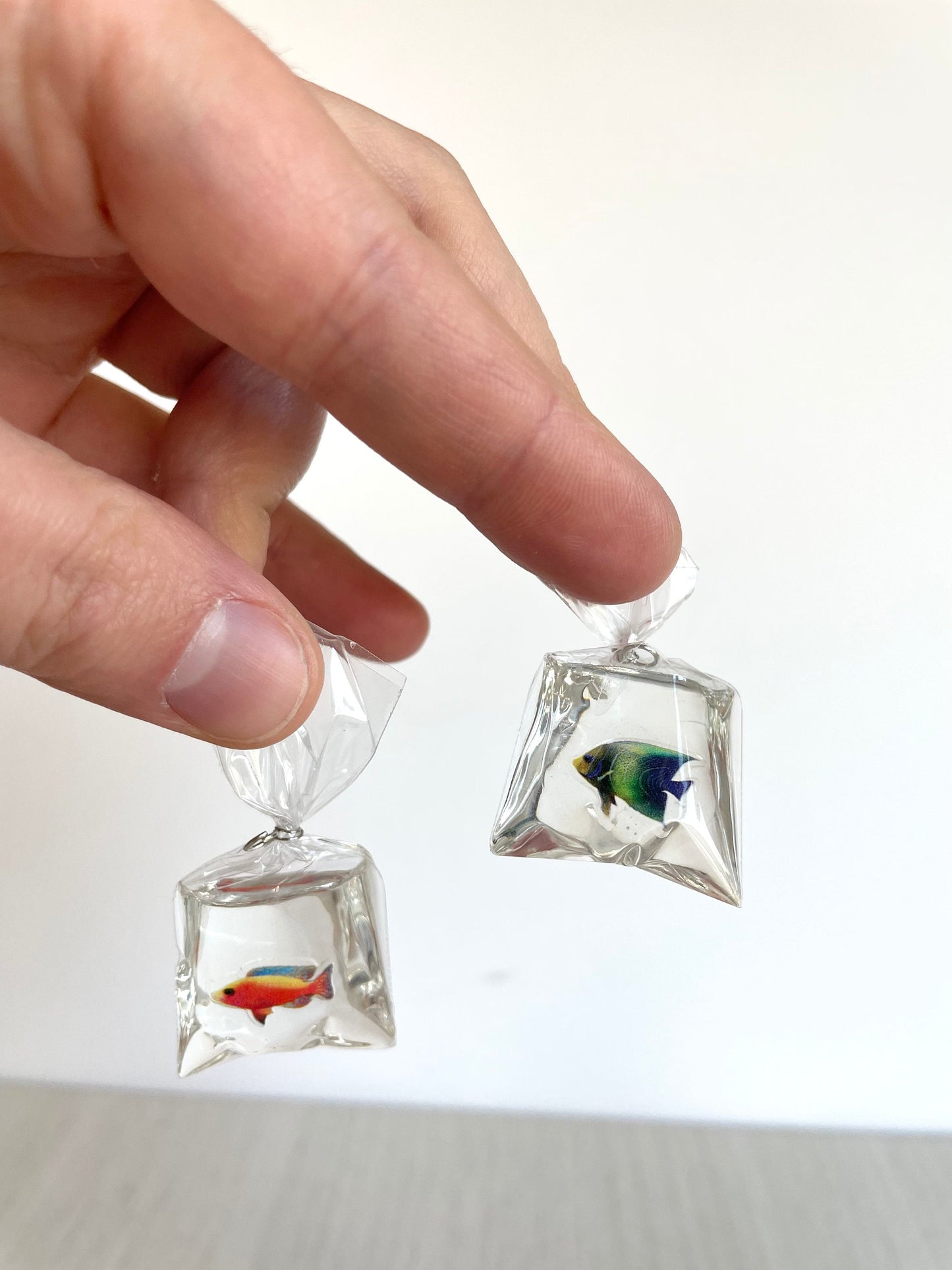 Miniature Fish in Clear Plastic Bag — Sylvanian Families, Calico Critters