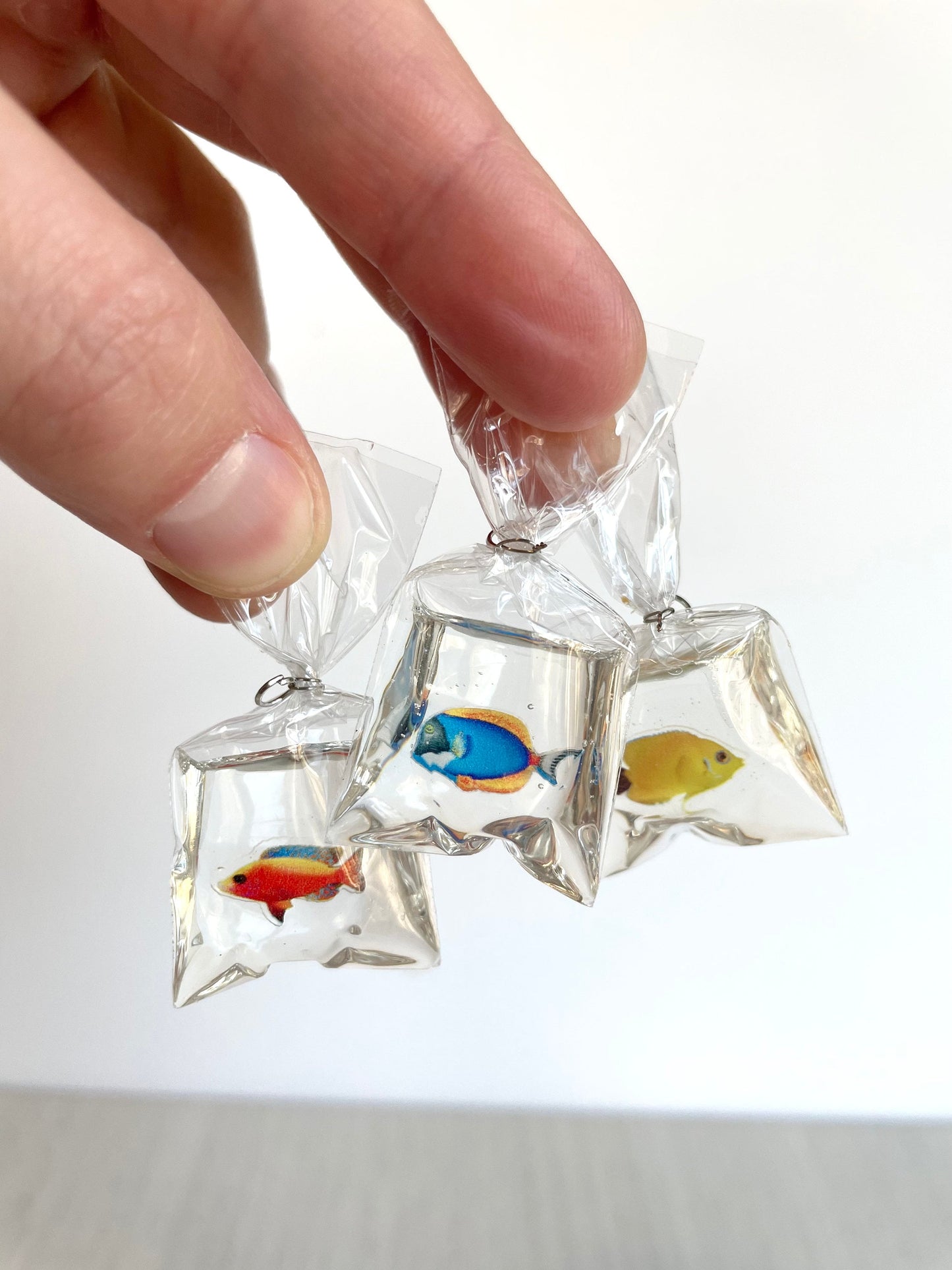 Miniature Fish in Clear Plastic Bag — Sylvanian Families, Calico Critters