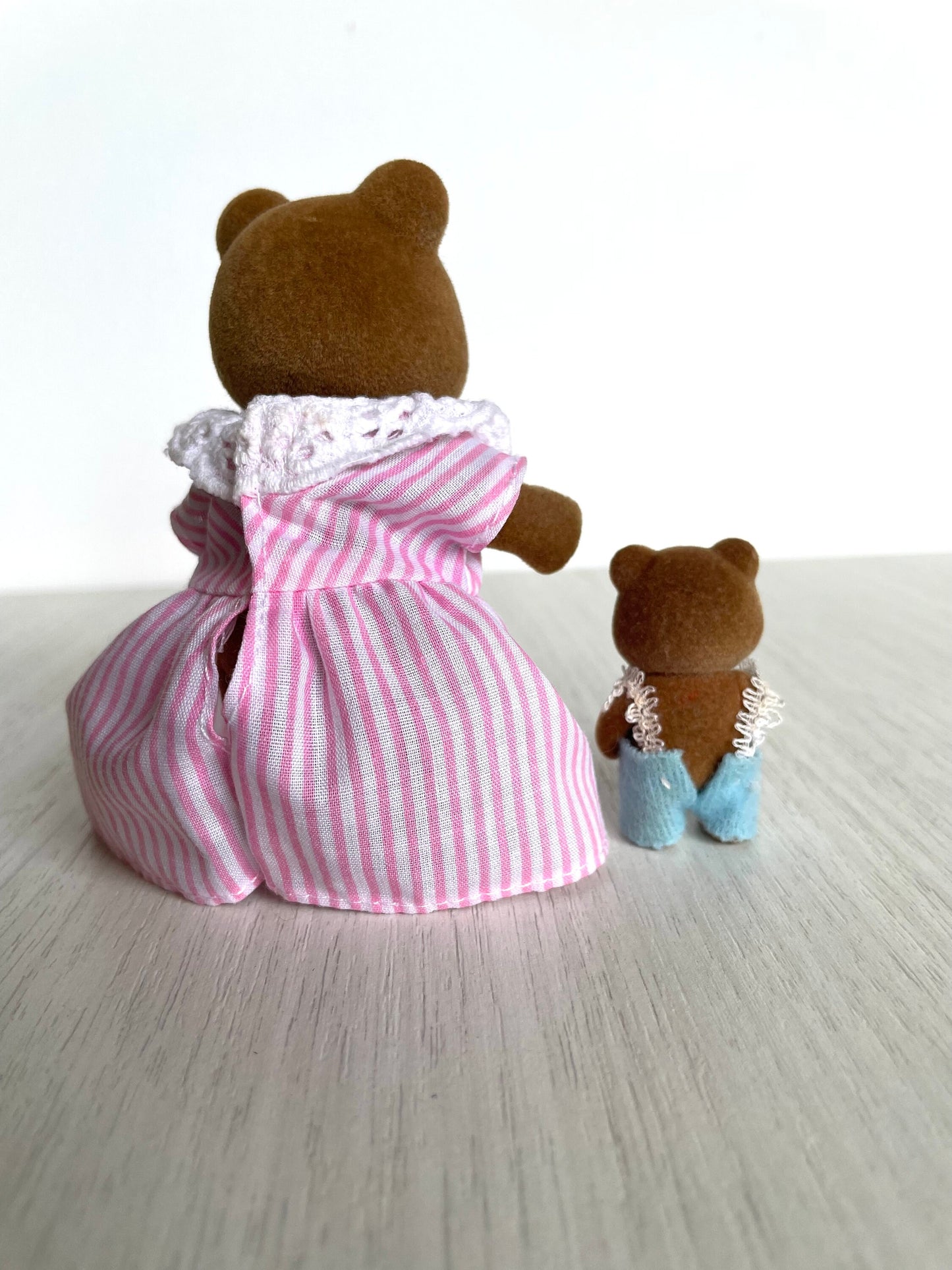 Marmalade bear mother back detail — Sylvanian Families / Calico Critters