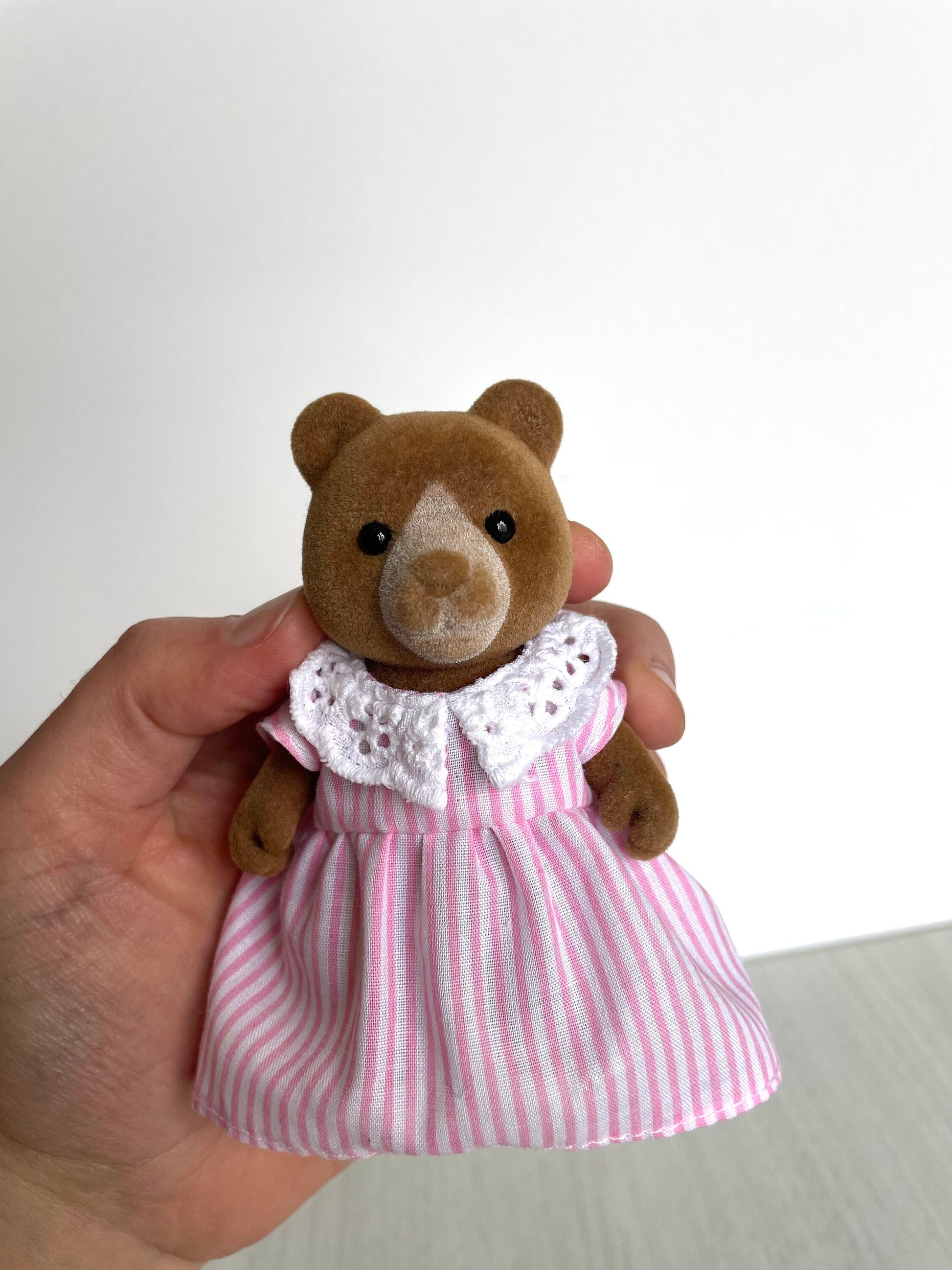 Vintage marmalade bear pair — Sylvanian Families / Calico Critters