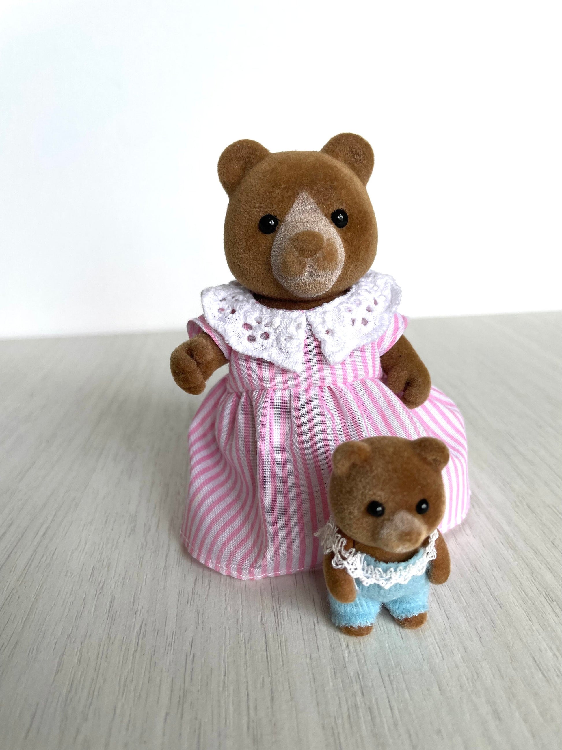 Marmalade bear baby — vintage Sylvanian Families / Calico Critters
