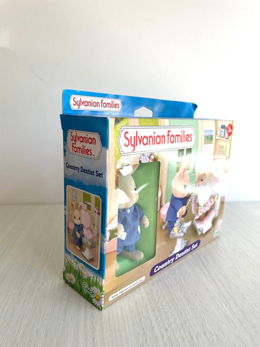 Calico Critters Dentist Set new in box from England — Sylvanian Families