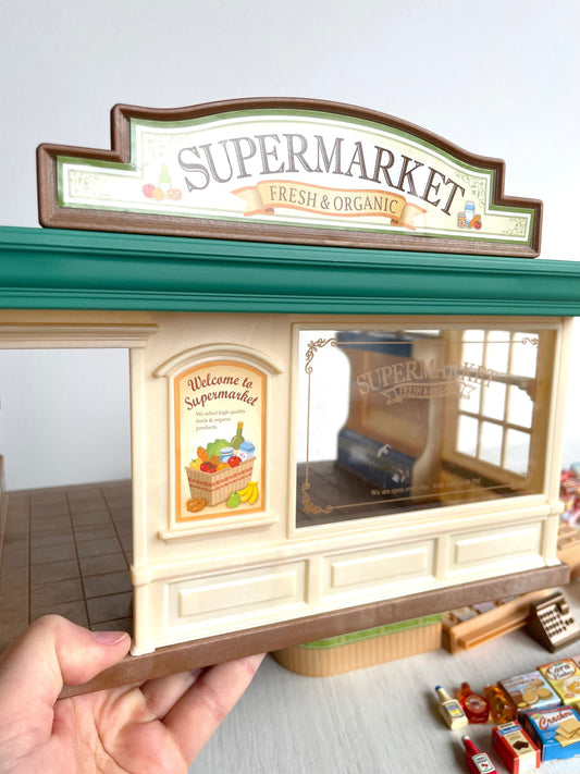 Vintage Sylvanian Families Calico Critters Supermarket