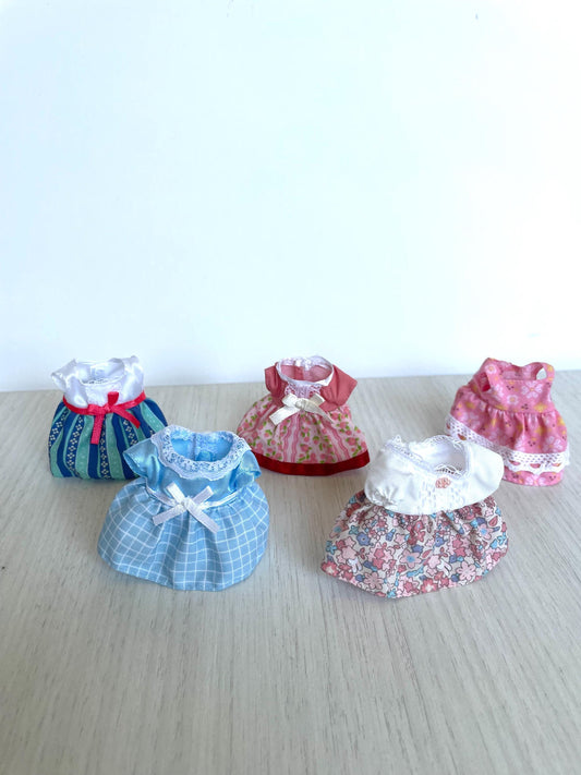Calico Critters clothes mom dresses, Sylvanian Families outifts, you choose! Dress for adult critter figurines, new out of box