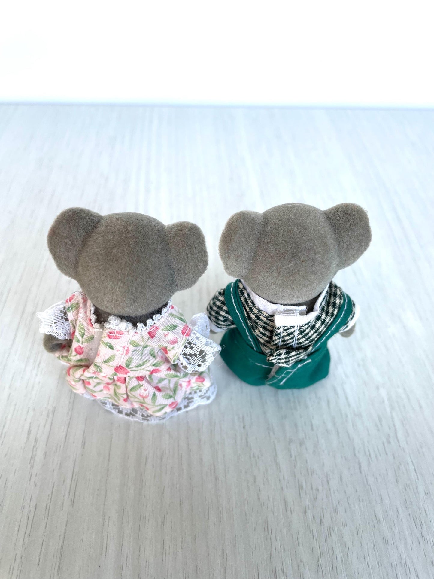 Vintage koala couple back detail — Sylvanian Families / Calico Critters