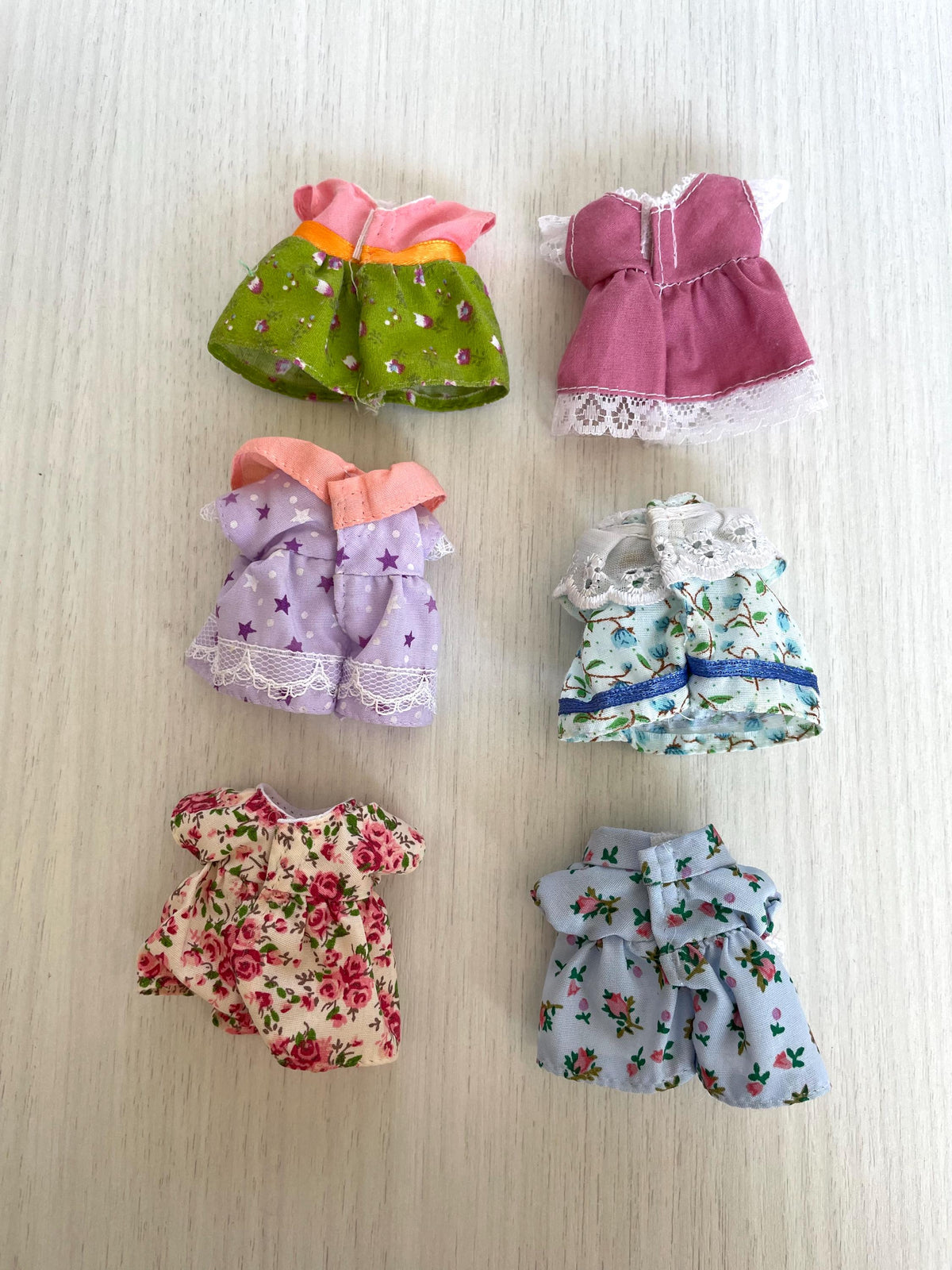 Vintage Calico Critters clothes mom dresses, Sylvanian Families outifts, you choose! Dress for adult female critter figurines, photo 2