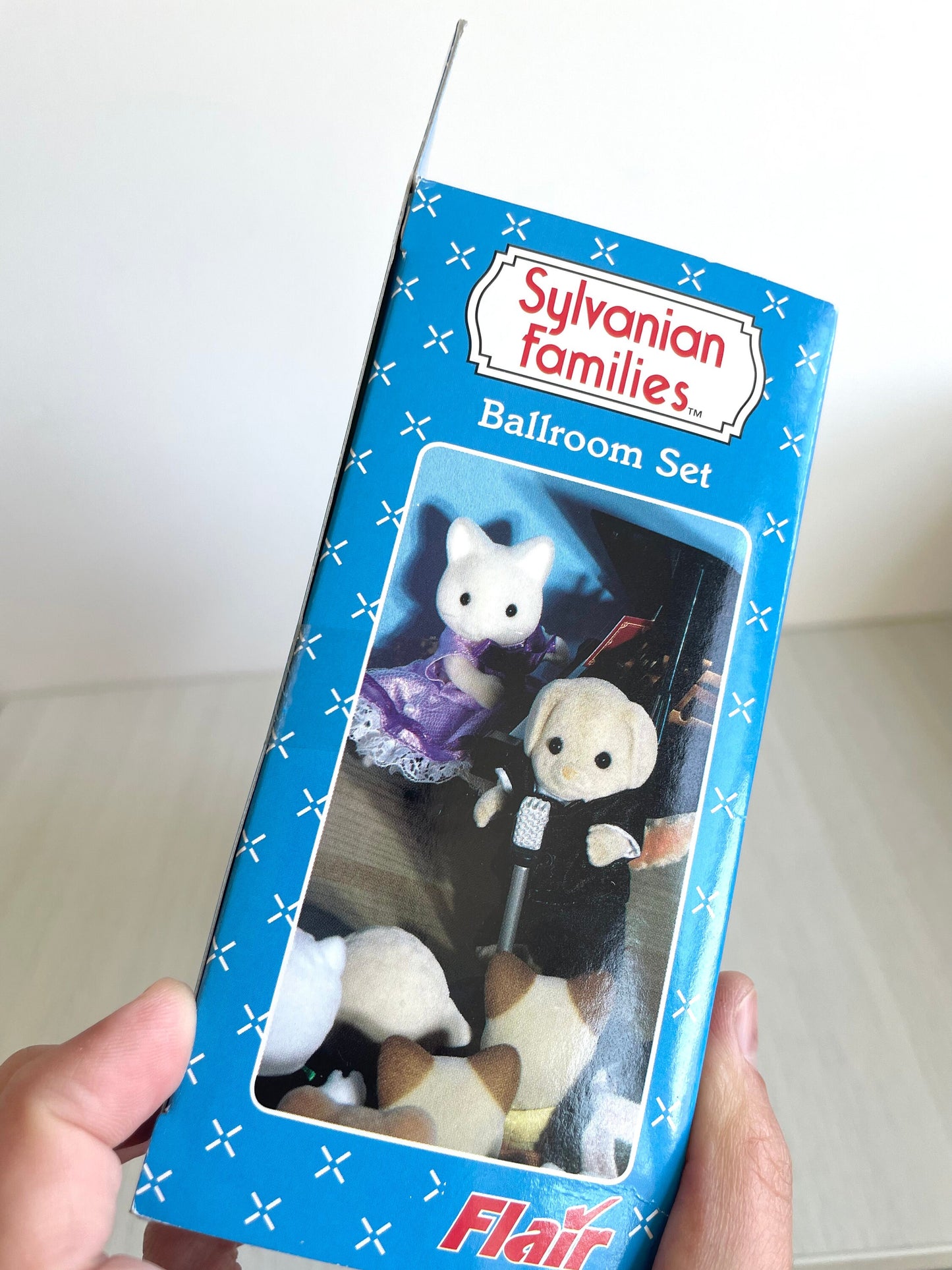 Flair ballroom set box — vintage Sylvanian Families / Calico Critters UK