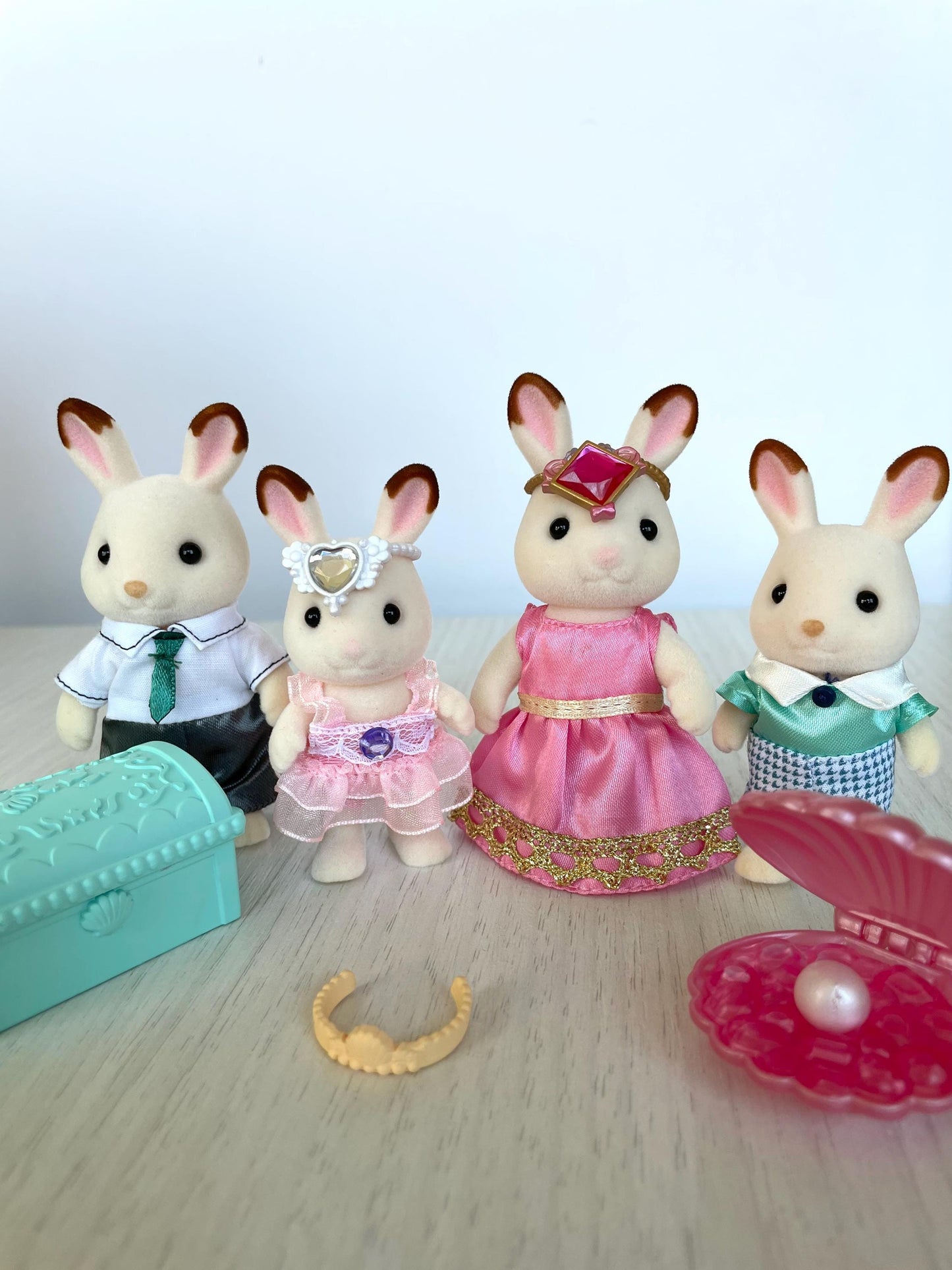 Ballet Theatre customized with Calico Critters accessories and figurines, building — Sylvanian Families