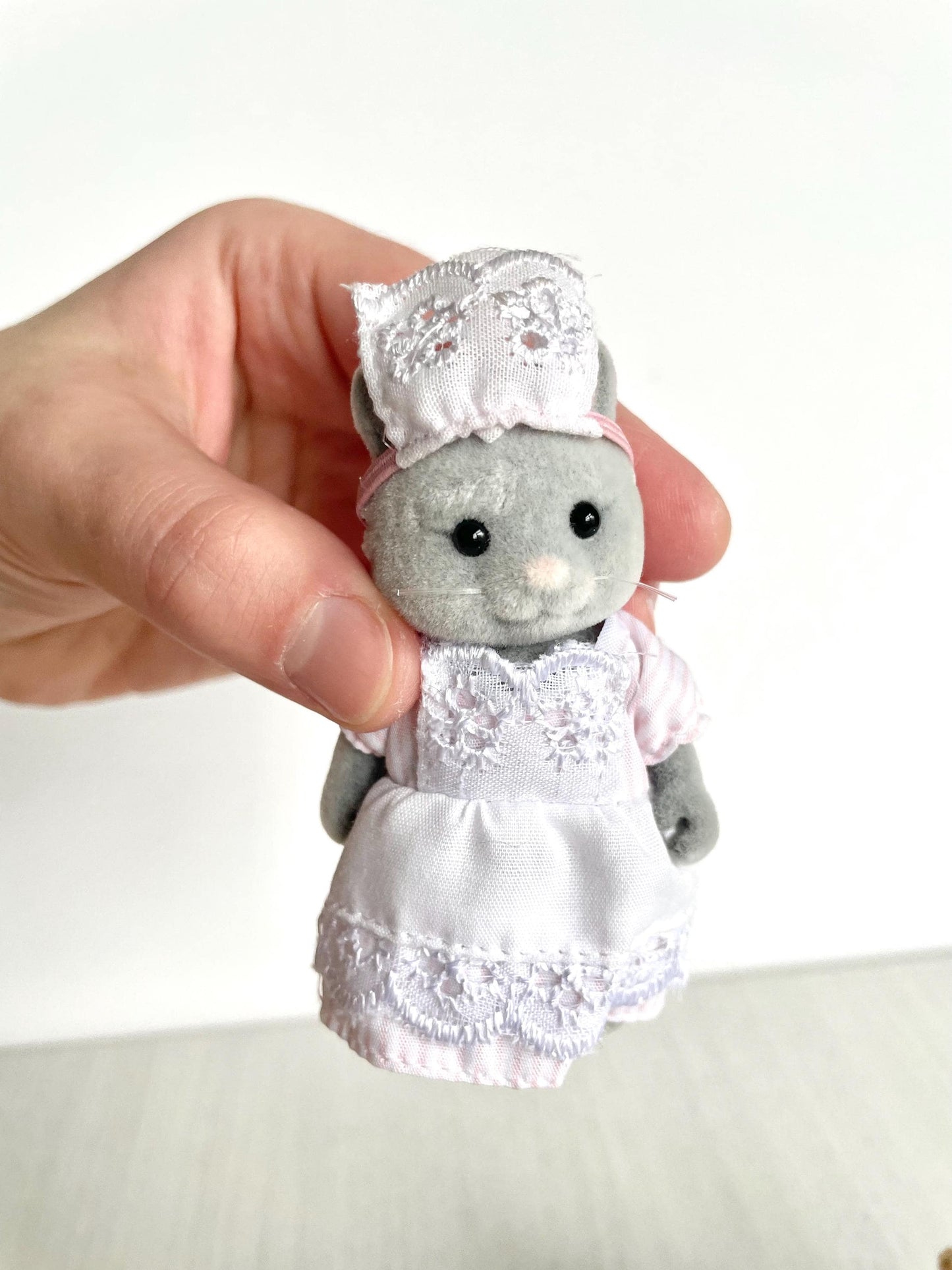 Basil the chef hazelwood mouse — Sylvanian Families / Calico Critters