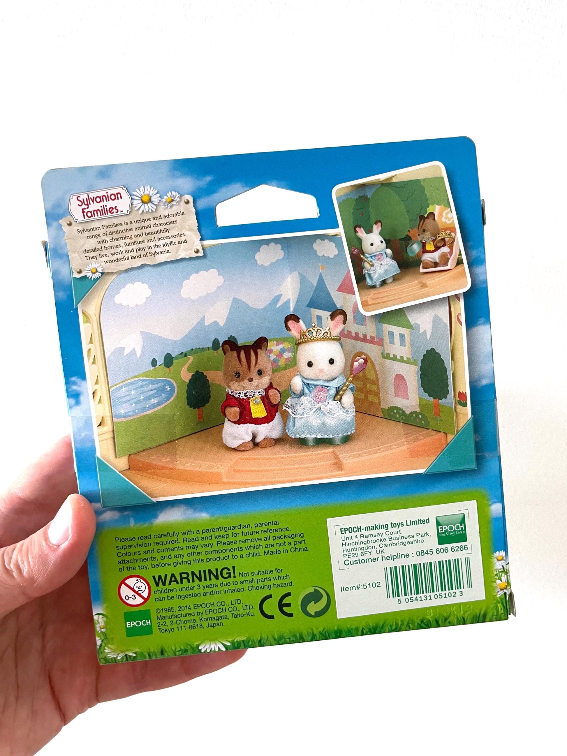 Nursery playset box detail — Sylvanian Families / Calico Critters