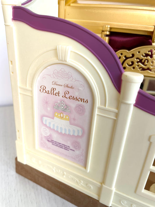 Ballet Theatre customized with Calico Critters accessories and figurines, building — Sylvanian Families
