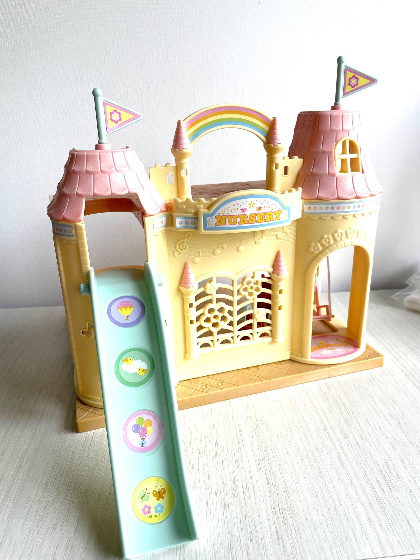 Calico Critters Baby Castle Nursery, babies building, brand new out of box, complete except piano, stickers not yet put on, excellent gift for little girl