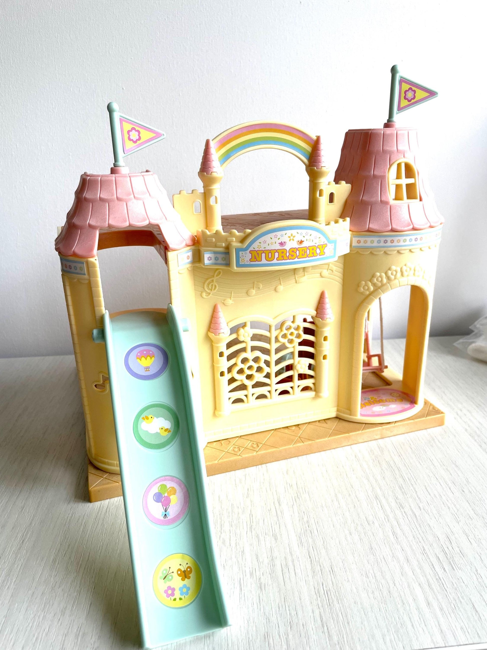 Calico Critters Baby Castle Nursery, babies building, brand new out of box, complete except piano, stickers not yet put on, excellent gift for little girl