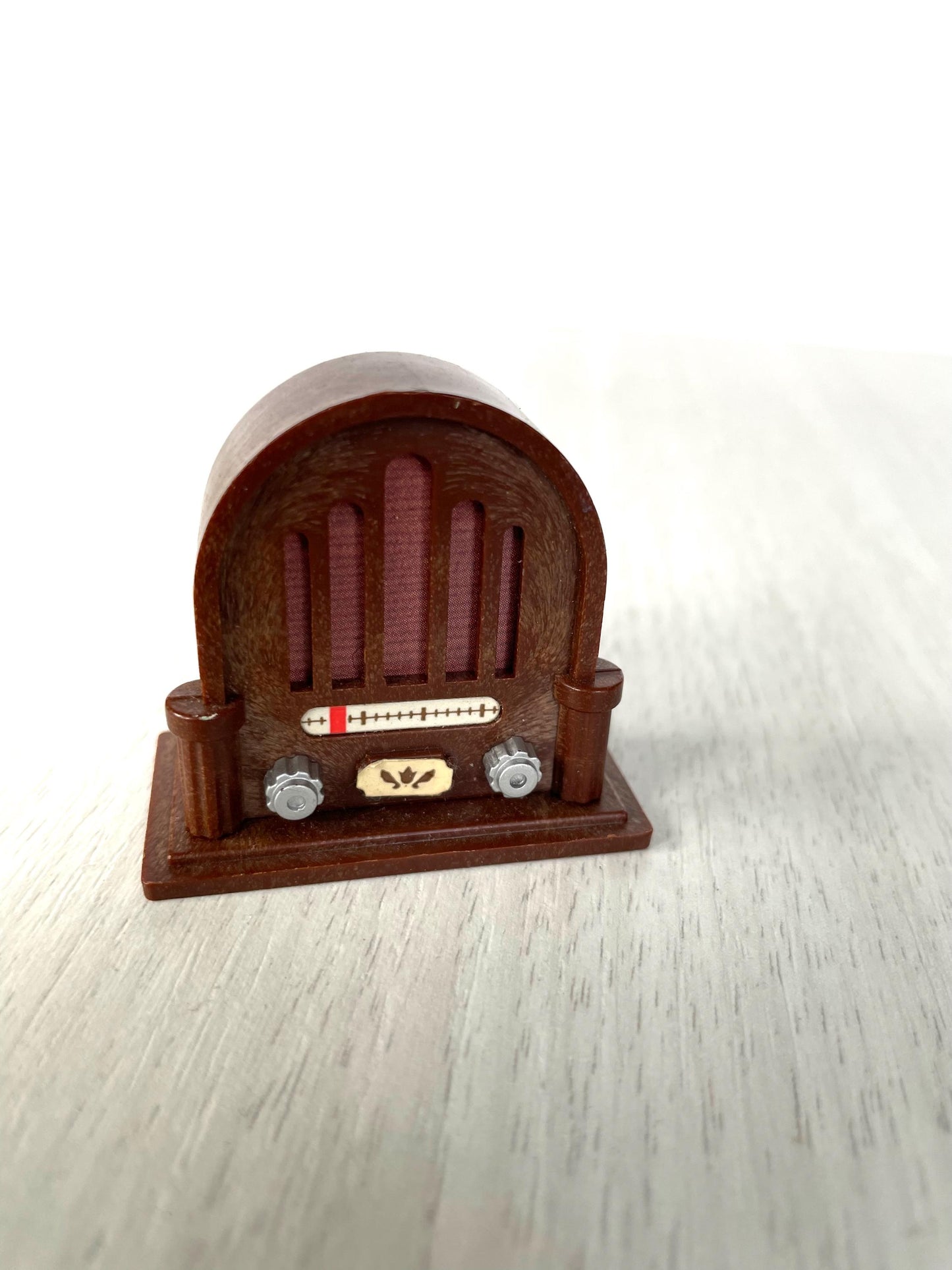 Calico Critters vintage radio, sylvanian families old timey radio
