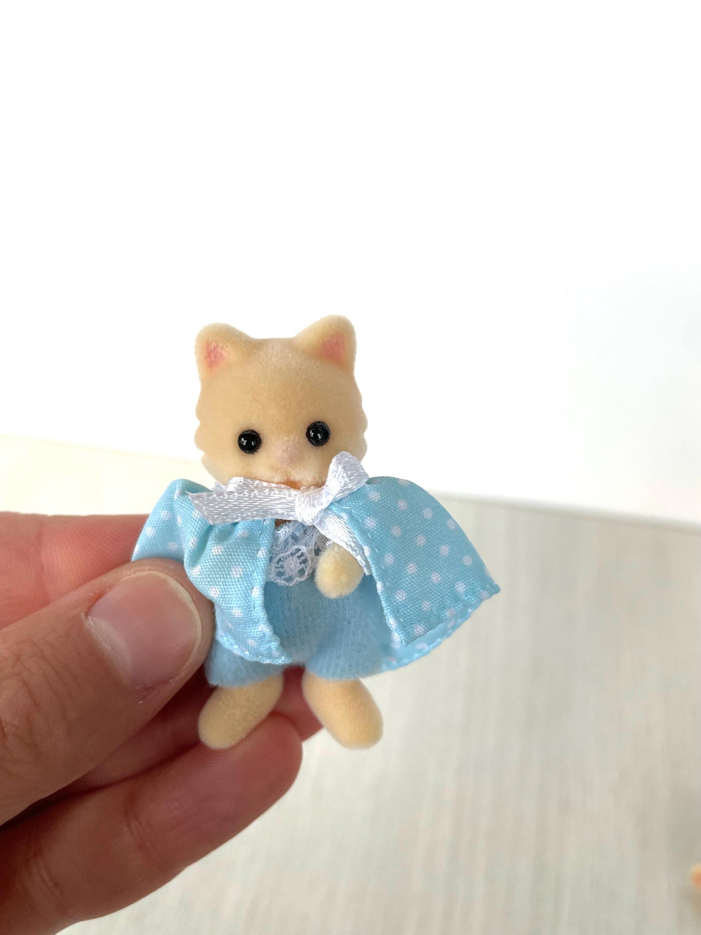 Jacques cat baby open mouth — Sylvanian Families / Calico Critters