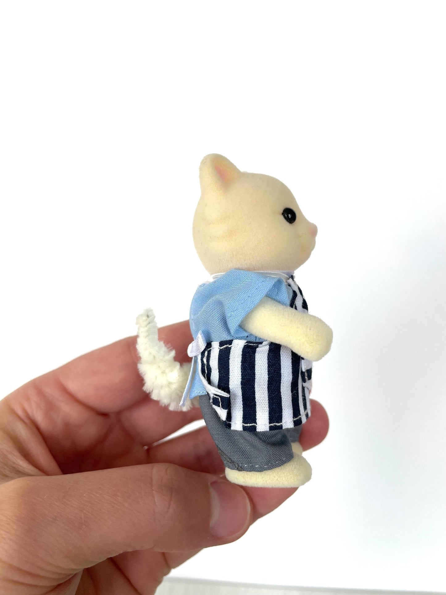 Chantilly cat dad figurine — Sylvanian Families / Calico Critters