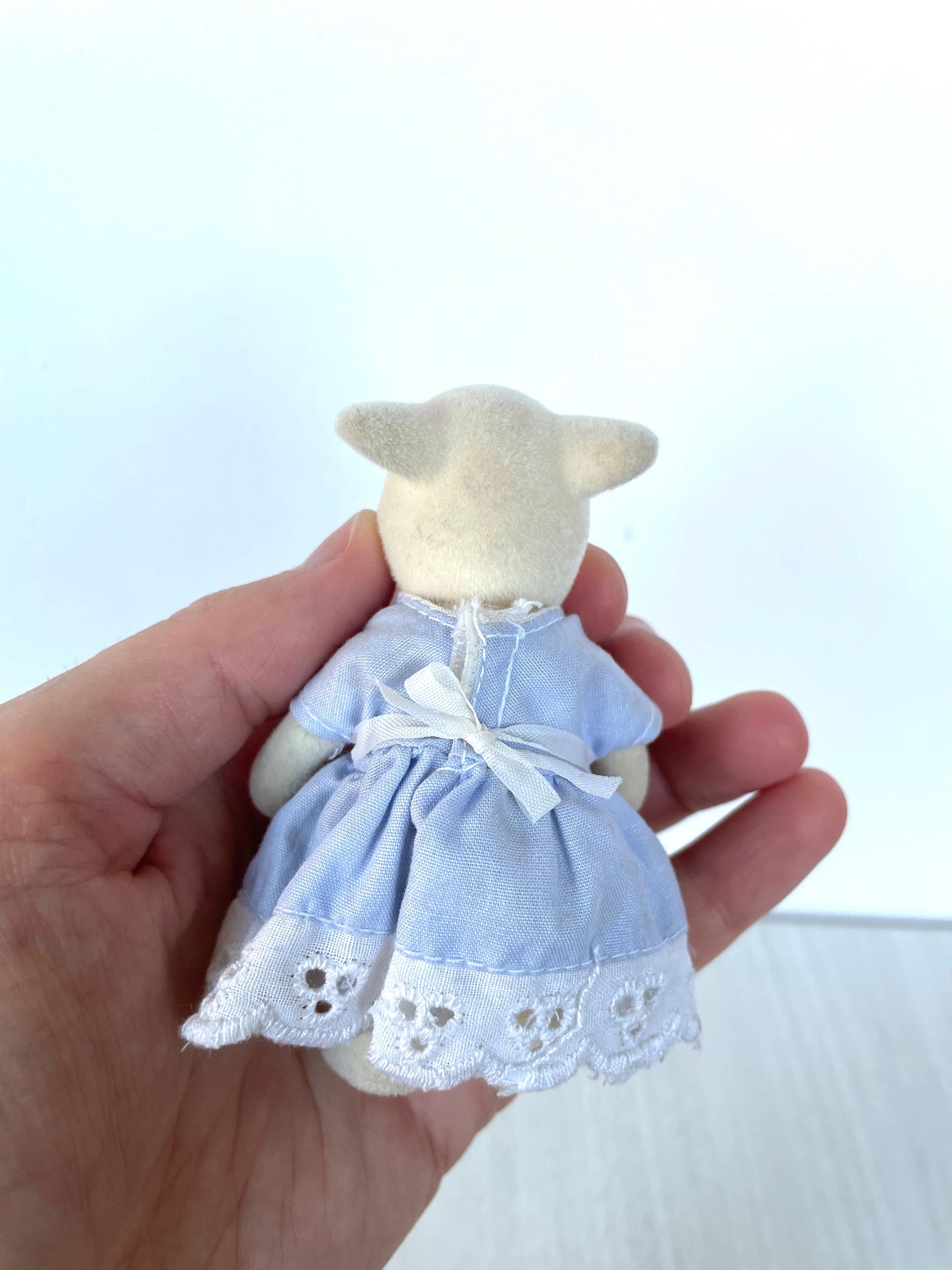 Vintage goat dad figurine — Sylvanian Families / Calico Critters