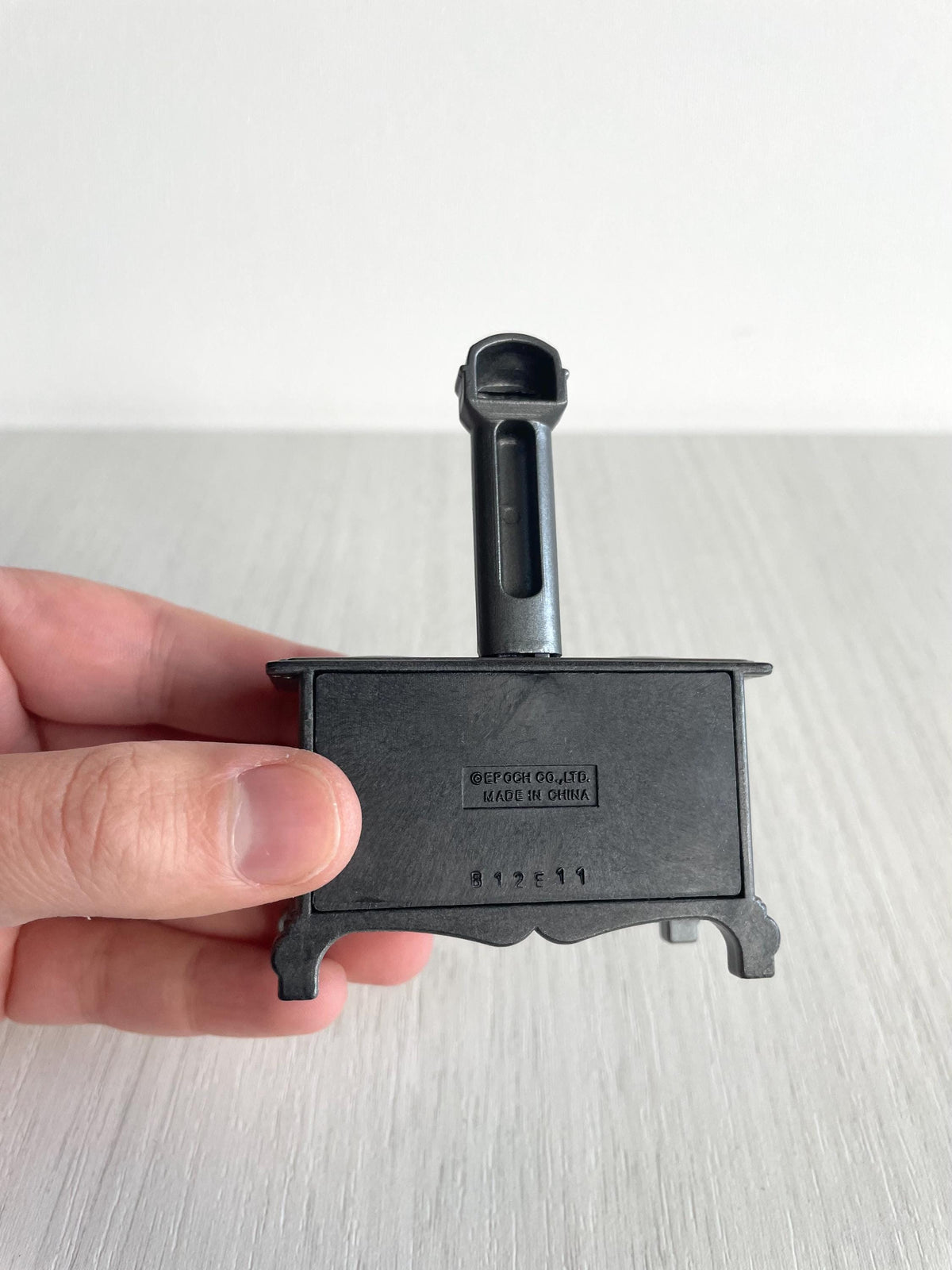 Sylvanian Families Spares Black Oven Stove, Farmhouse cooker, dollhouse Accessories for rustic kitchen, black chimney. Epoch made in Japan, Calico Critters, photo 4